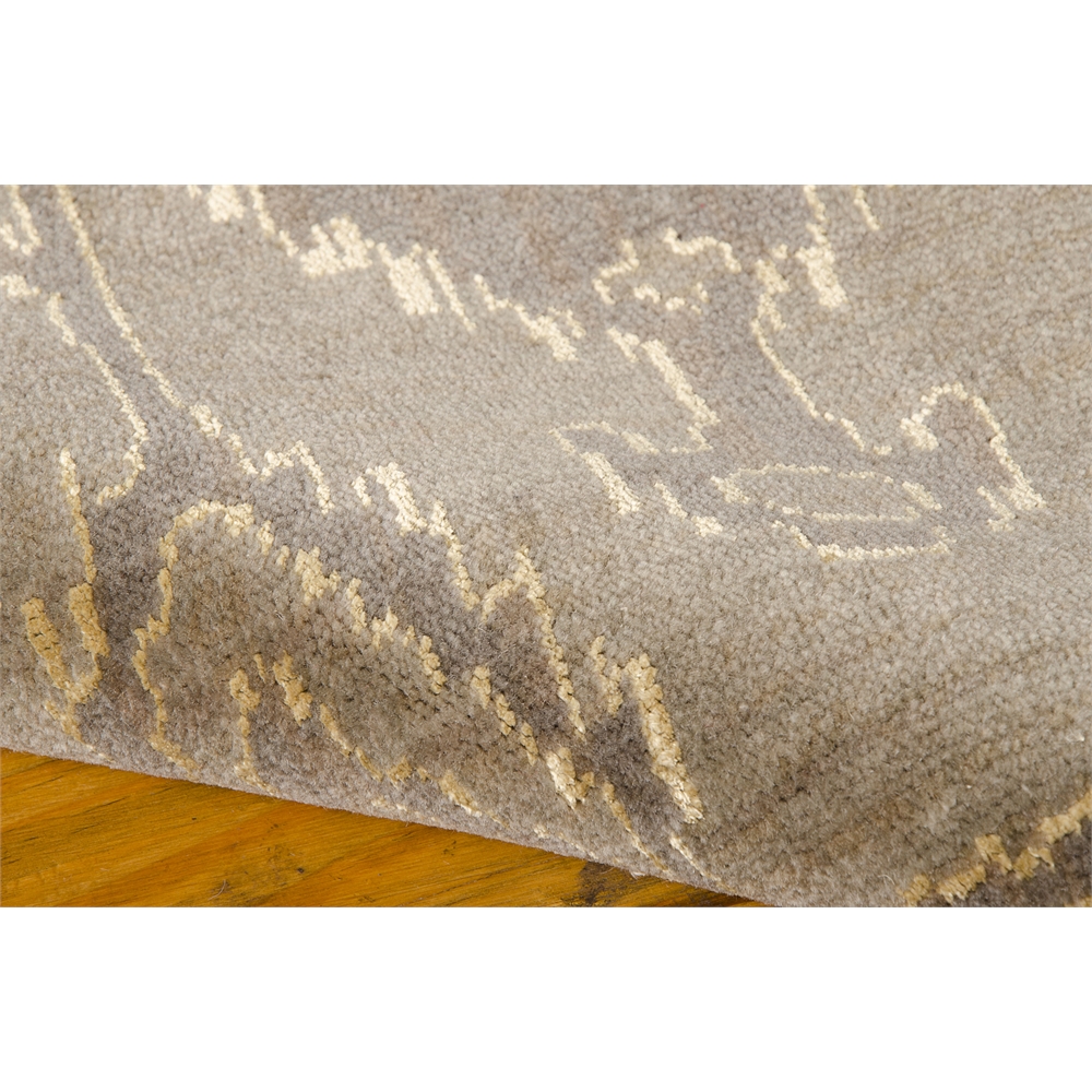 Silk Infusion Rectangle Rug By, Grey, 7'9" X 9'9". Picture 5