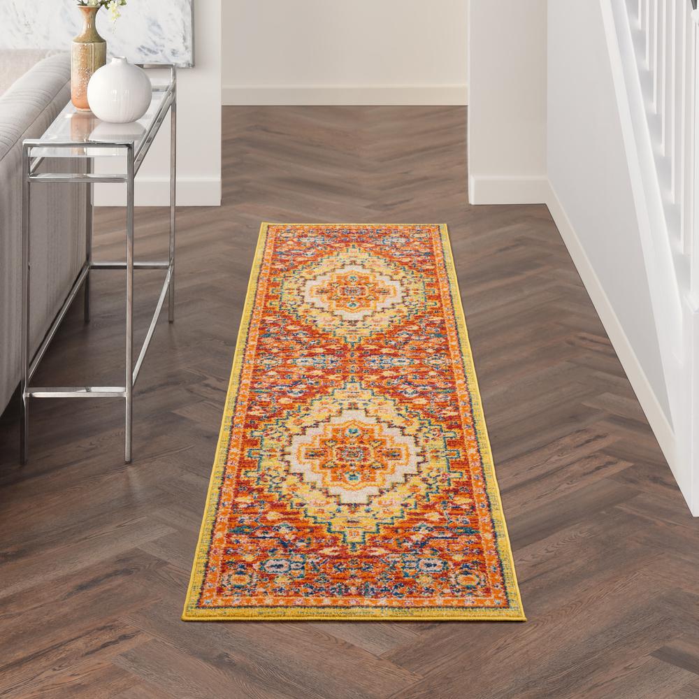 Nourison Allur Area Rug, 8' Runner (99446838360). Picture 2