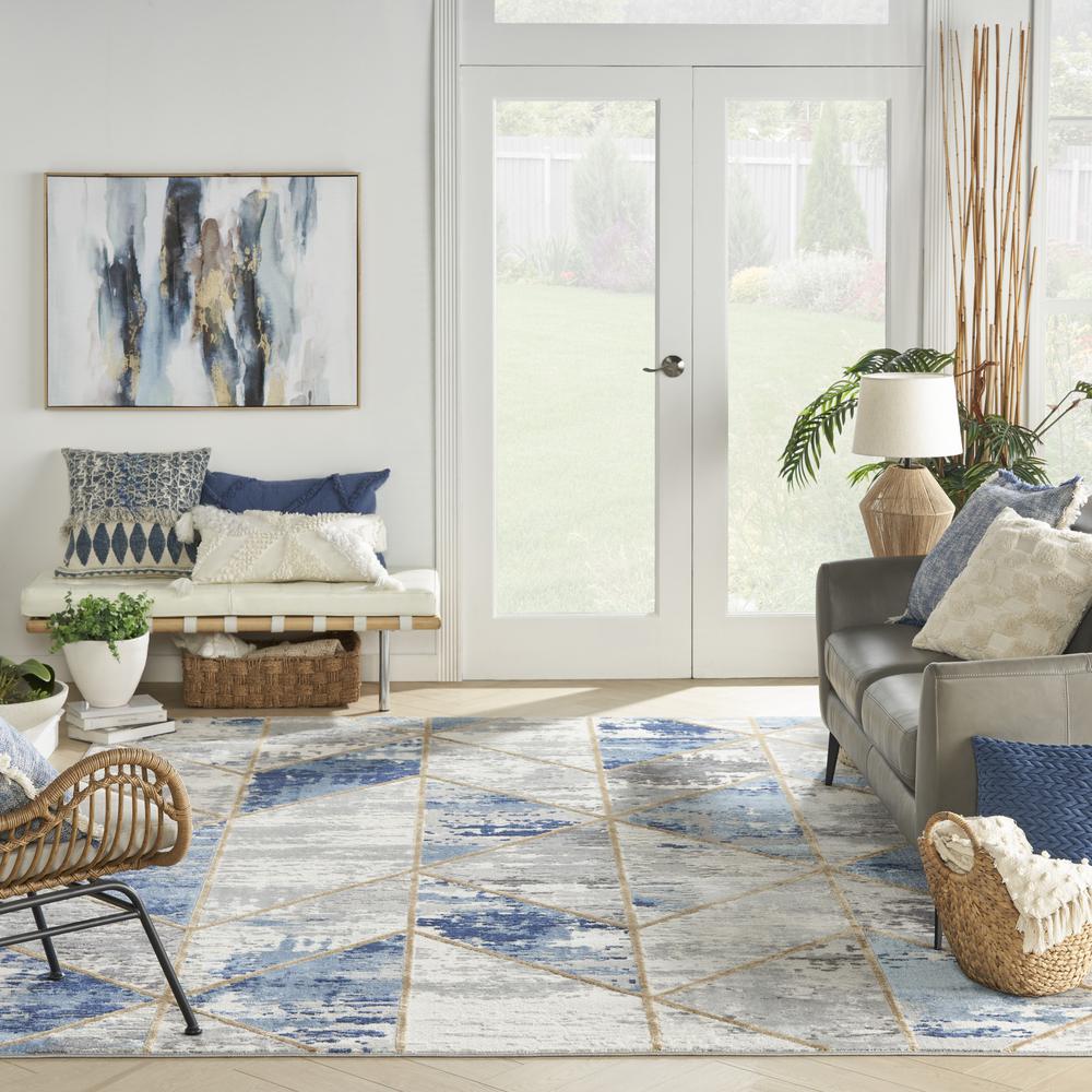 Modern Rectangle Area Rug, 8' x 10'. Picture 10