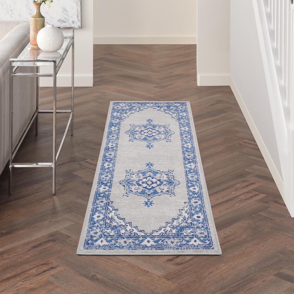Farmhouse Runner Area Rug, 8' Runner. Picture 2
