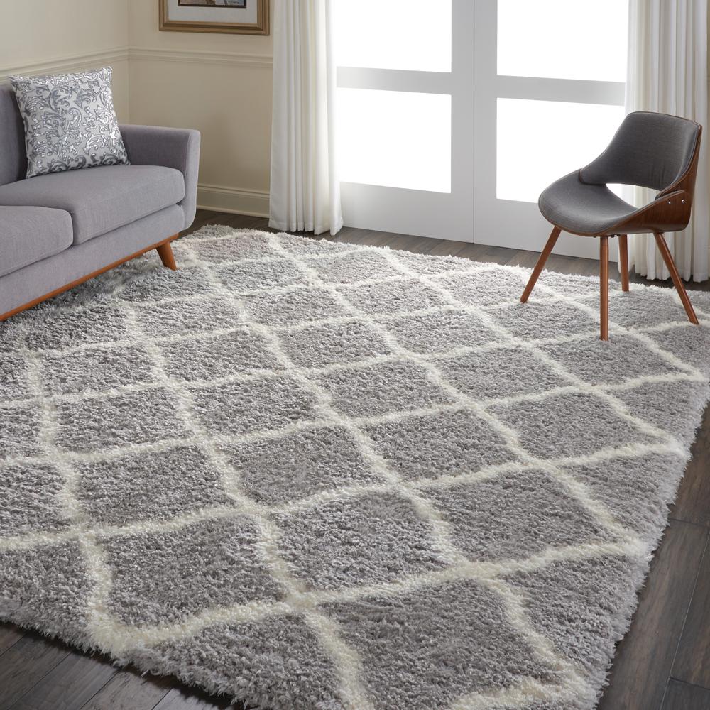 Shag Rectangle Area Rug, 8' x 10'. Picture 9