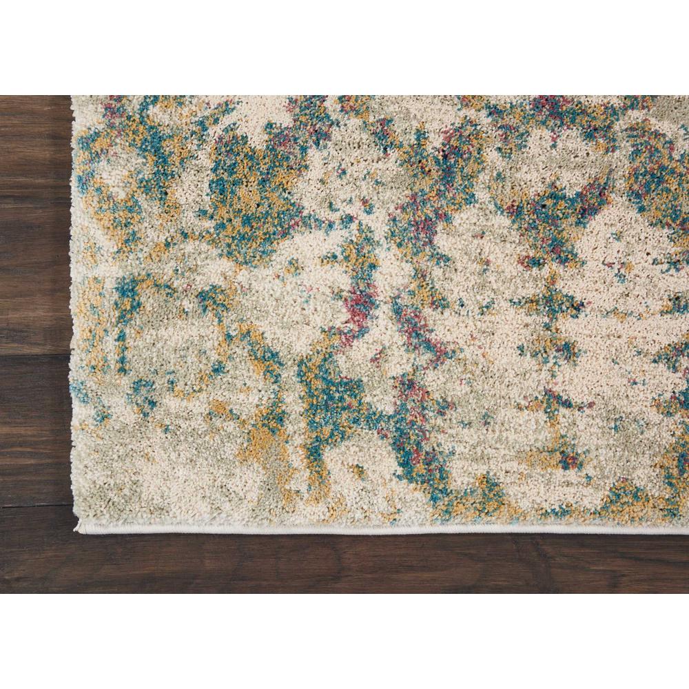 Fusion Area Rug, Cream/Blue, 7'10" x 10'6". Picture 2