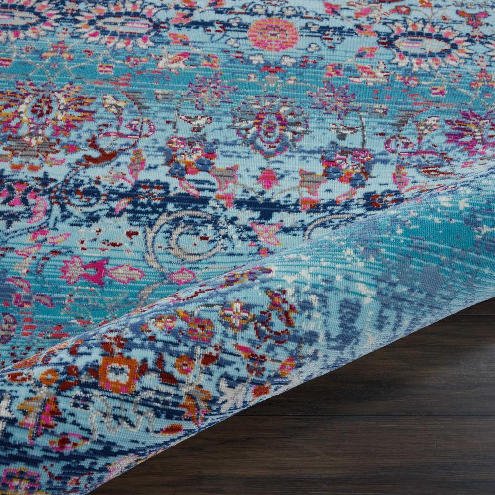 Vintage Round Area Rug, 6' x Round. Picture 7