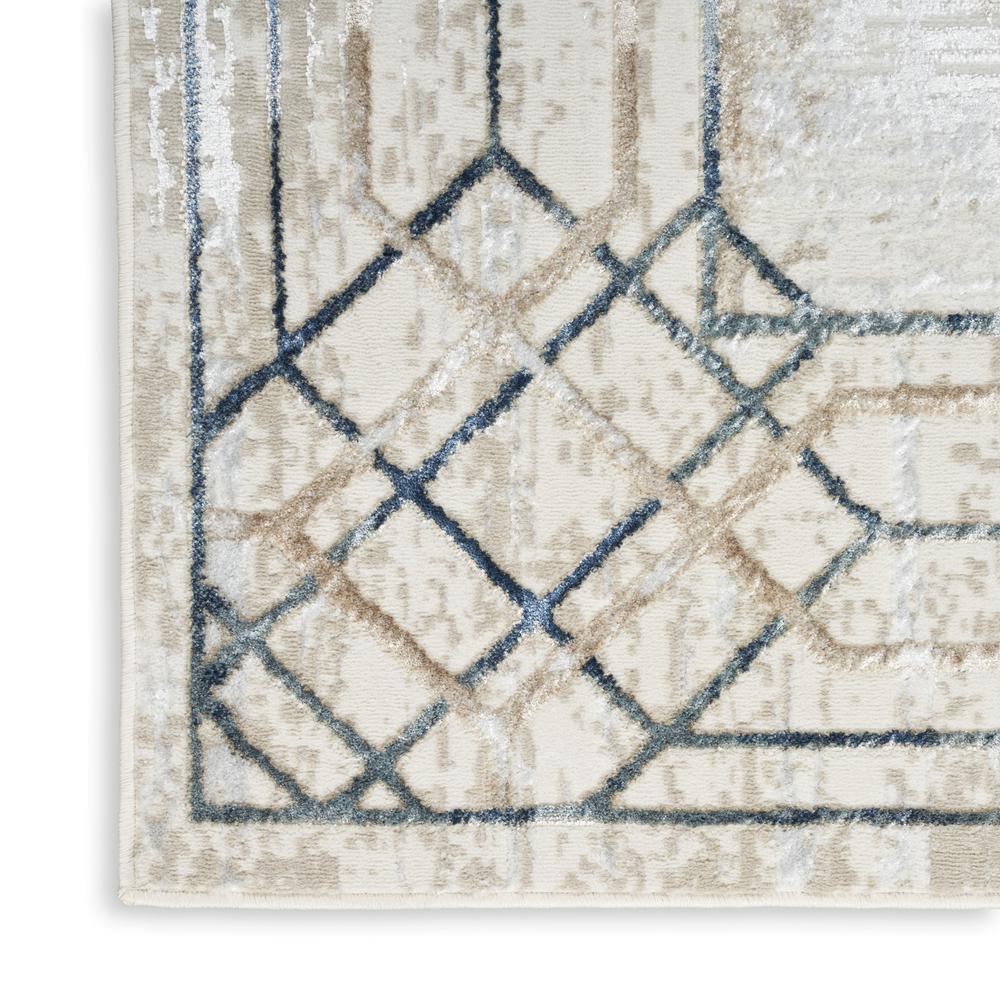 Mid-Century Modern Rectangle Area Rug, 5' x 7'. Picture 5
