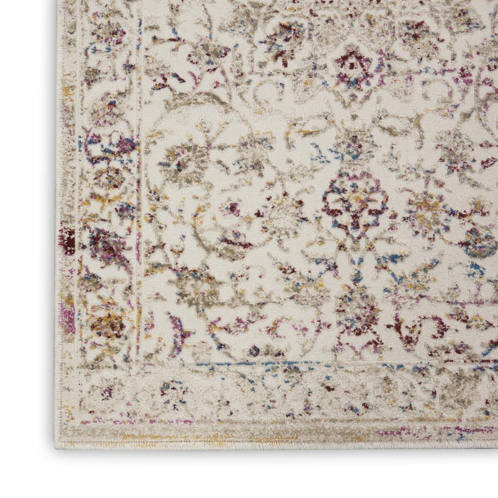 Vintage Vita Area Rug, Ivory/Multicolor, 7'10" x 9'10". Picture 7