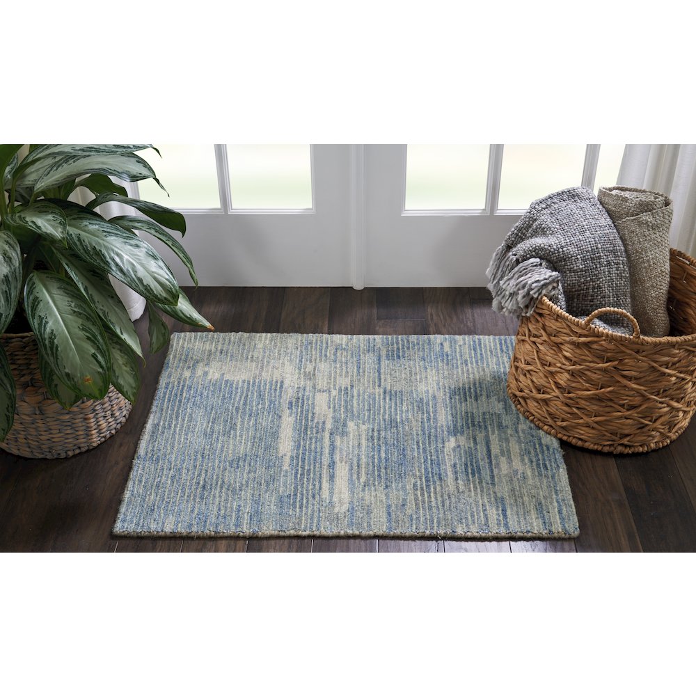 Modern Rectangle Area Rug, 2' x 3'. Picture 2