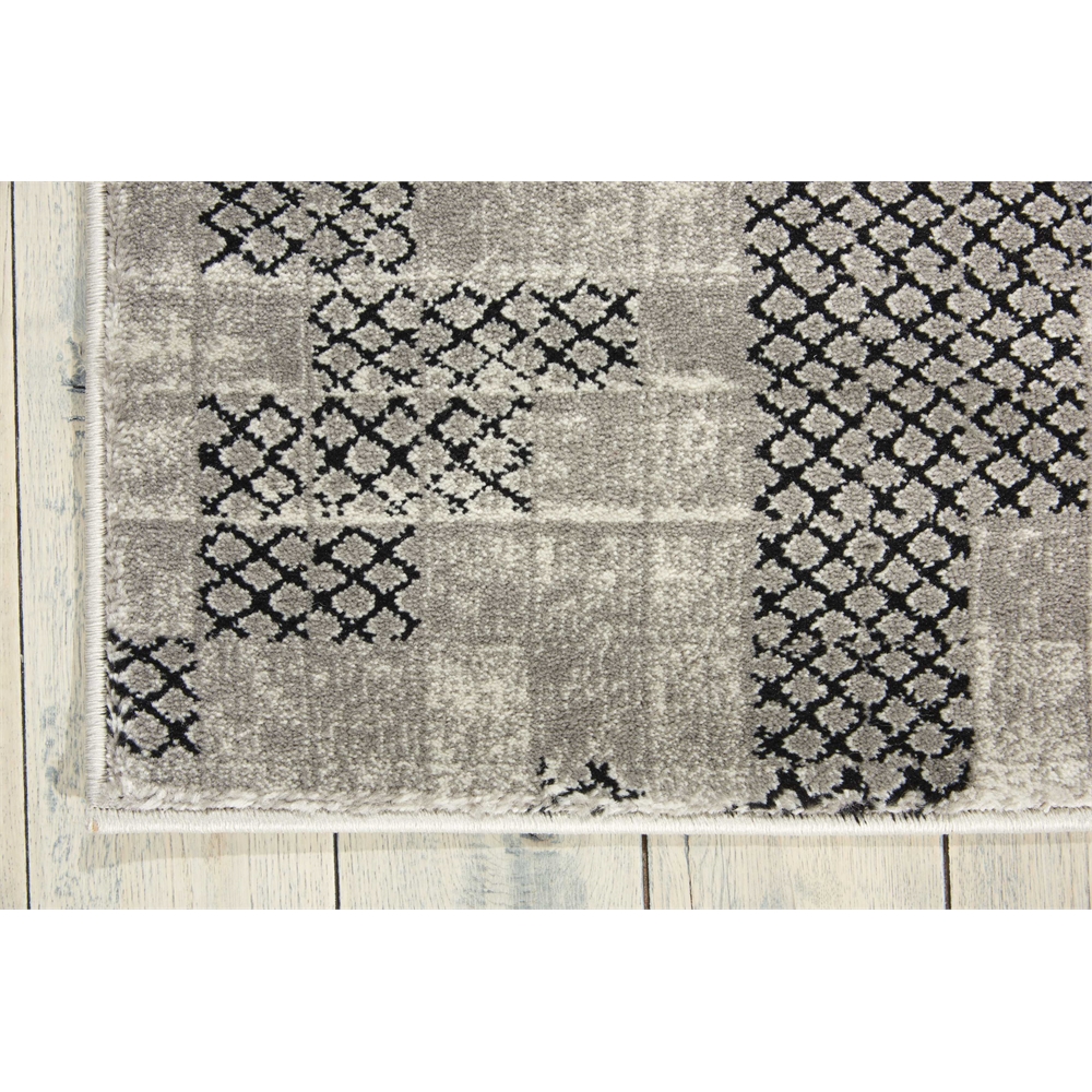 Nourison Soho Grey Area Rug. Picture 3