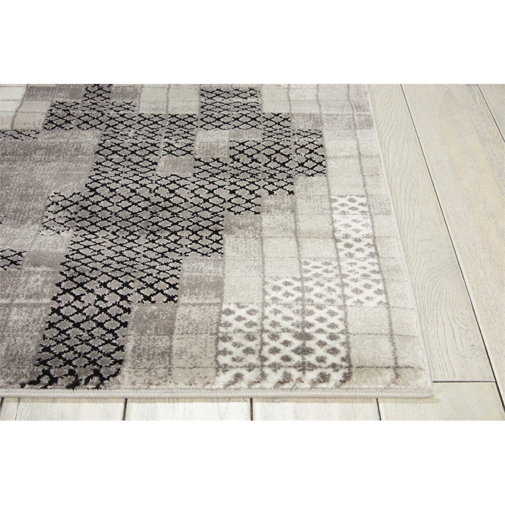 Nourison Soho Grey Area Rug. Picture 4
