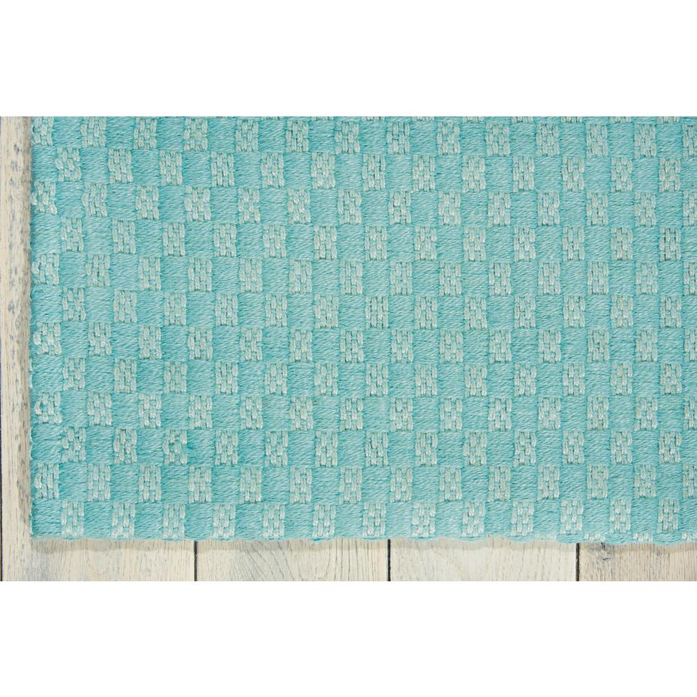 Nourison Sojourn Aqua Area Rug. Picture 4