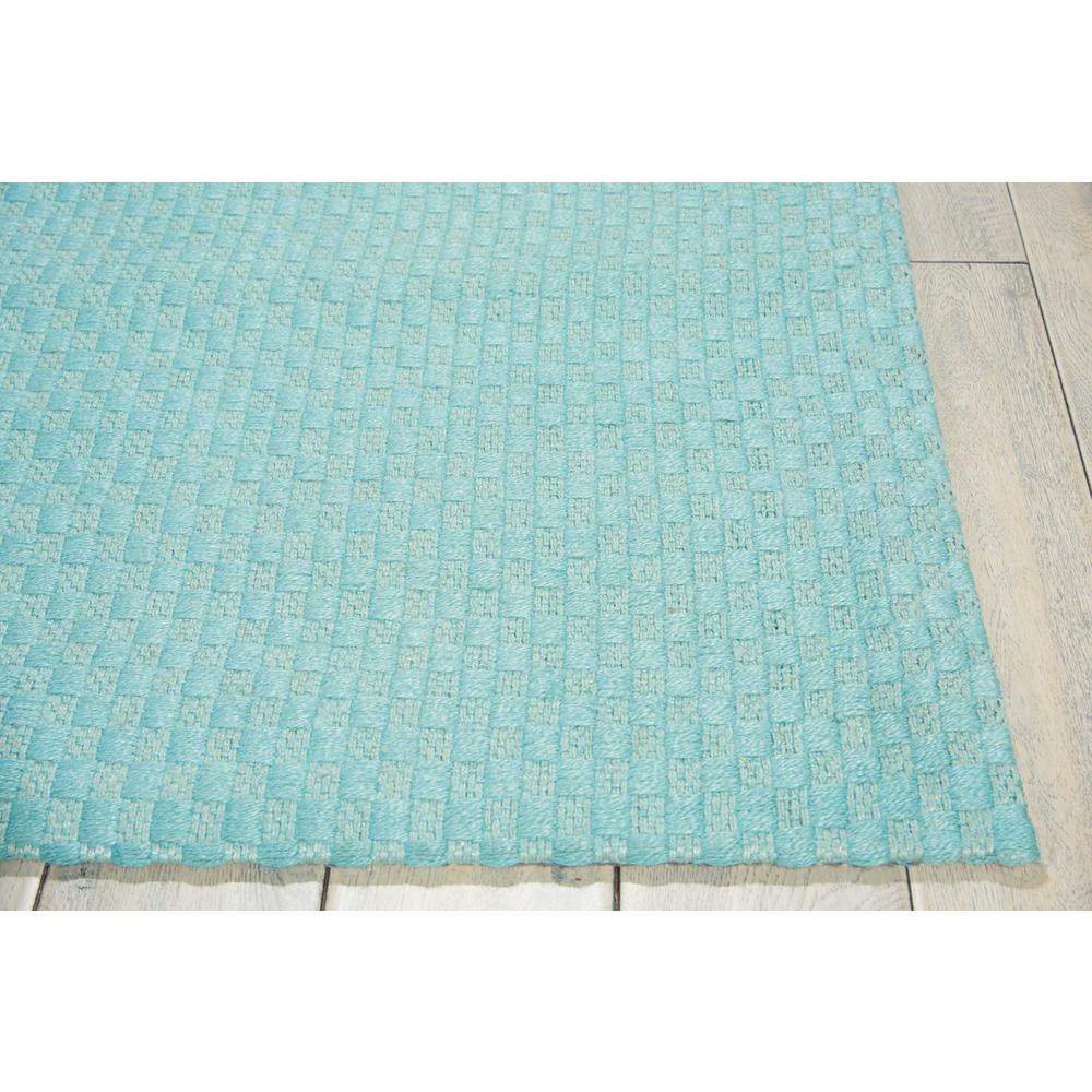 Nourison Sojourn Aqua Area Rug. Picture 3