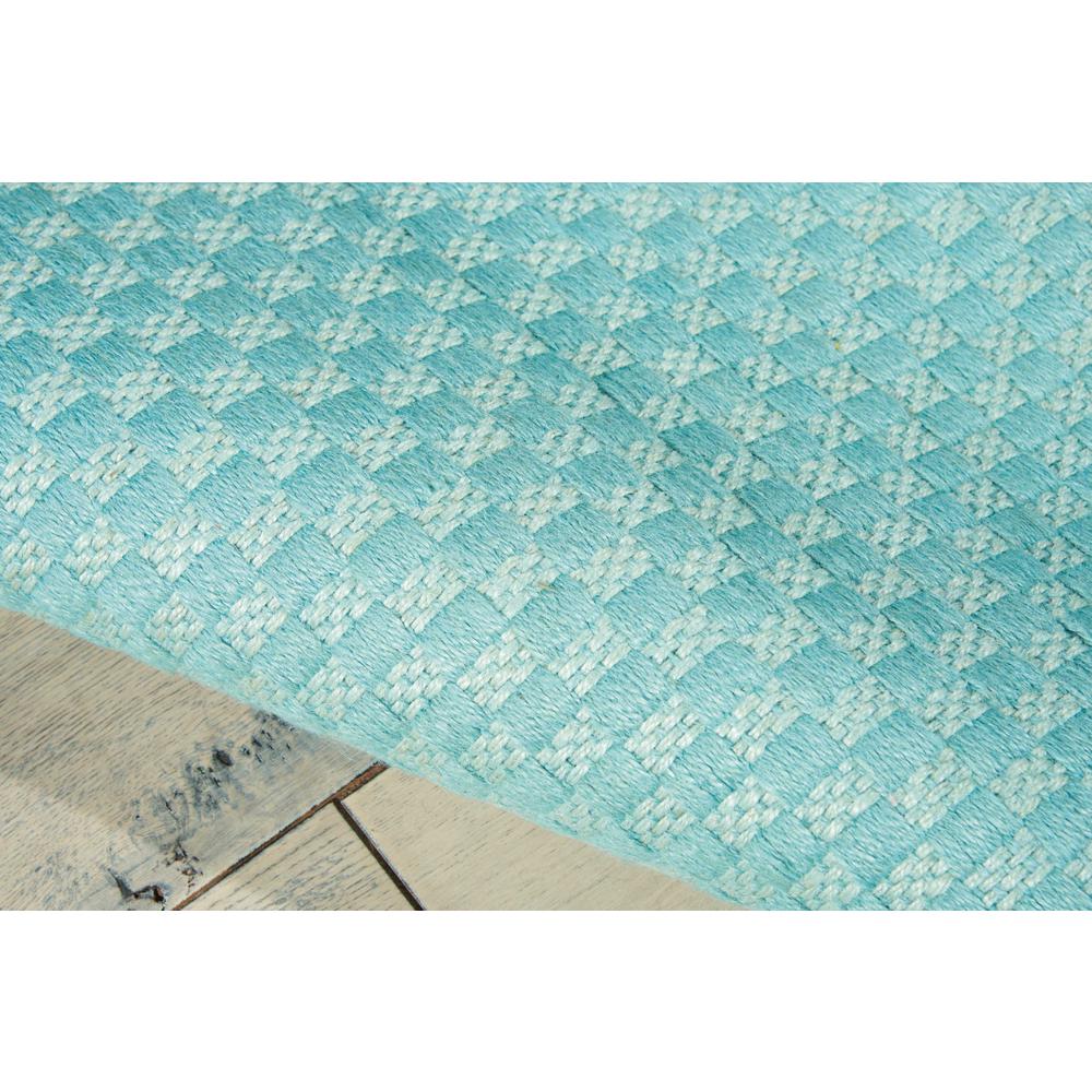Nourison Sojourn Aqua Area Rug. Picture 5