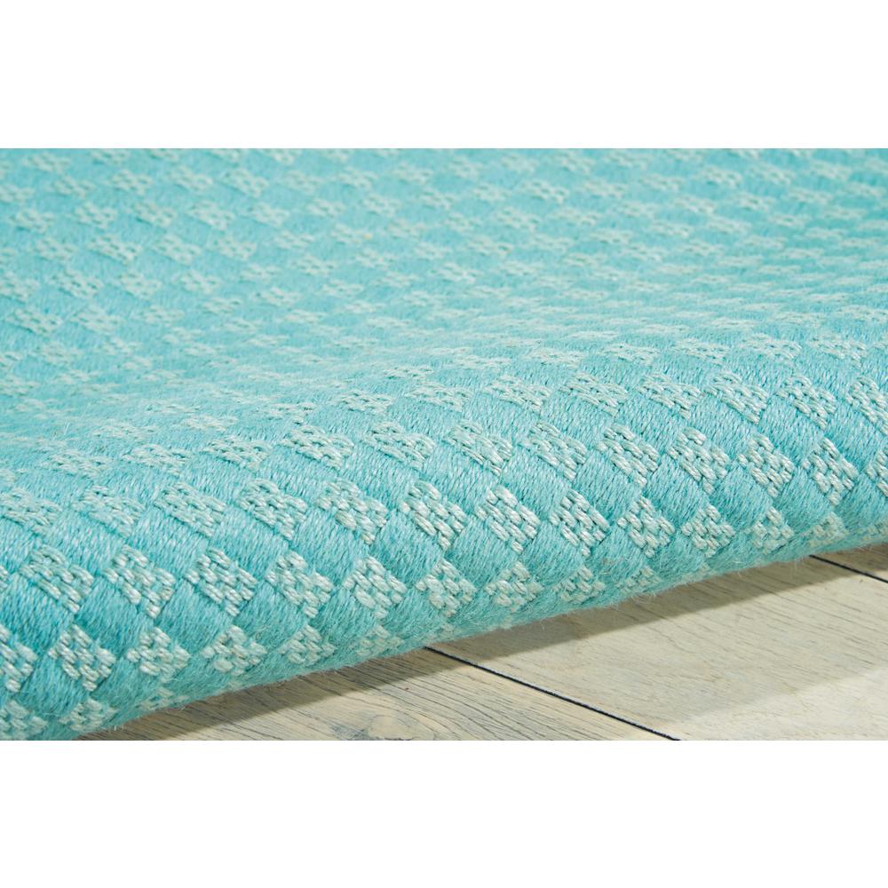 Nourison Sojourn Aqua Area Rug. Picture 6