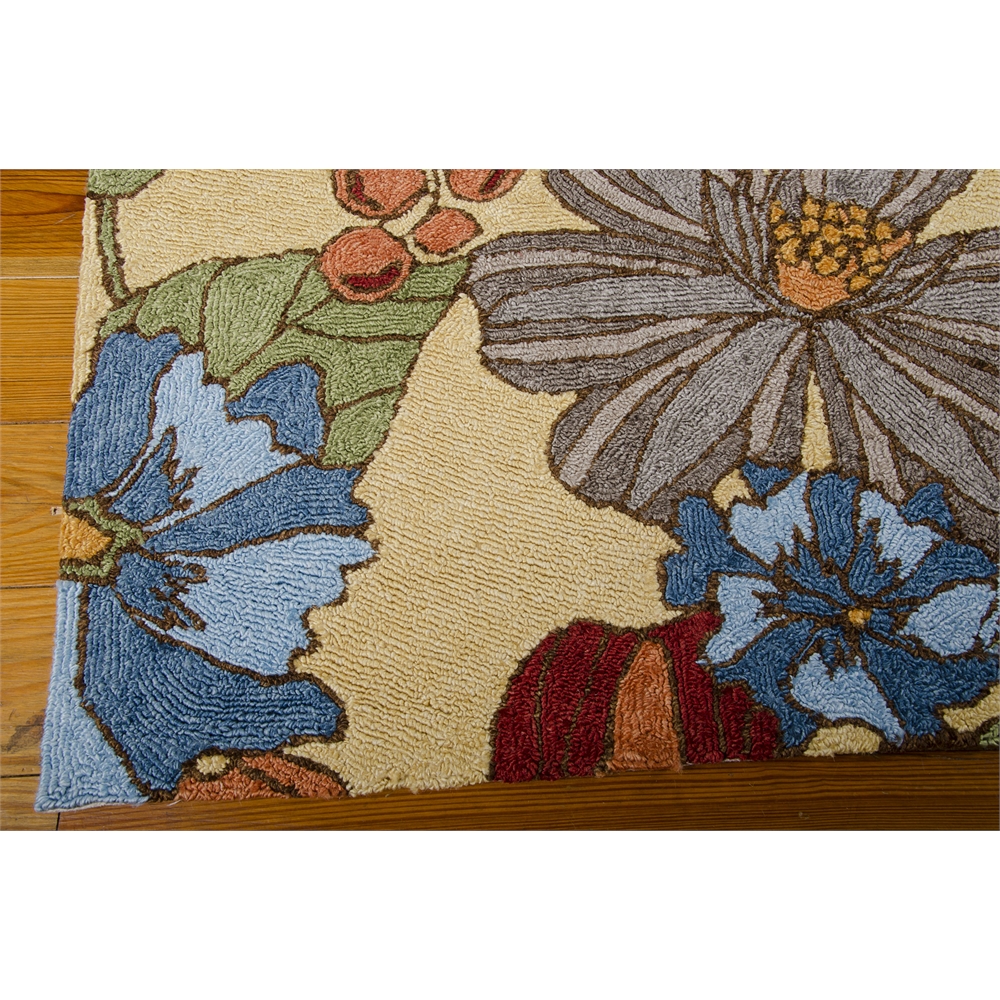 South Beach Rectangle Rug By, Sand, 5' X 7'6". Picture 1