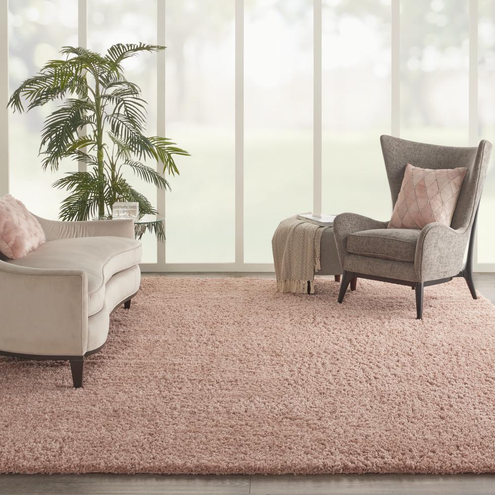 MSG01 Malibu Shag Blush Area Rug- 7'10" x 9'10". Picture 2