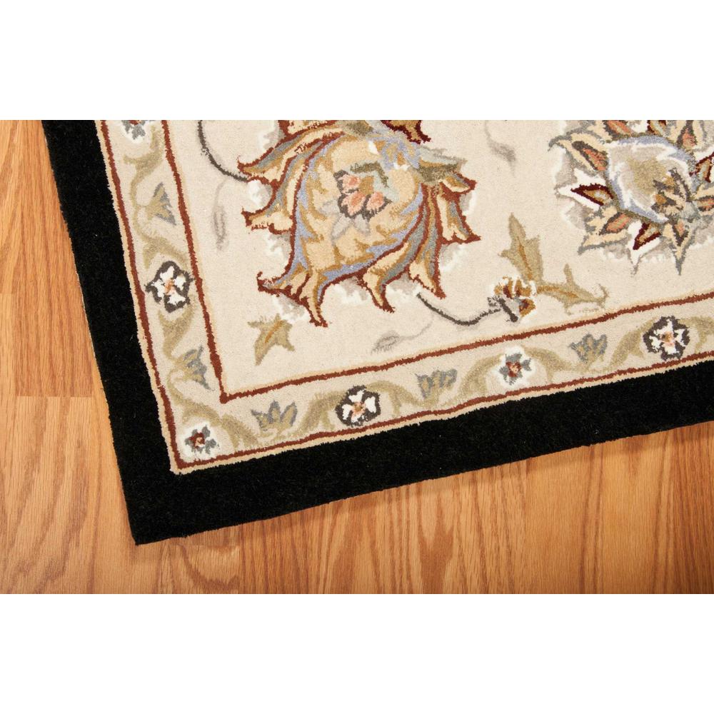 Serenade Area Rug, Black, 5'3" x 7'5". Picture 2