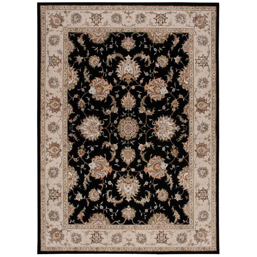 Serenade Area Rug, Black, 5'3" x 7'5". Picture 1