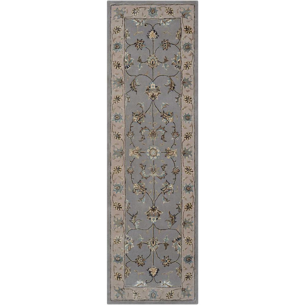 Serenade Area Rug, Grey, 2'3" x 7'6". Picture 1