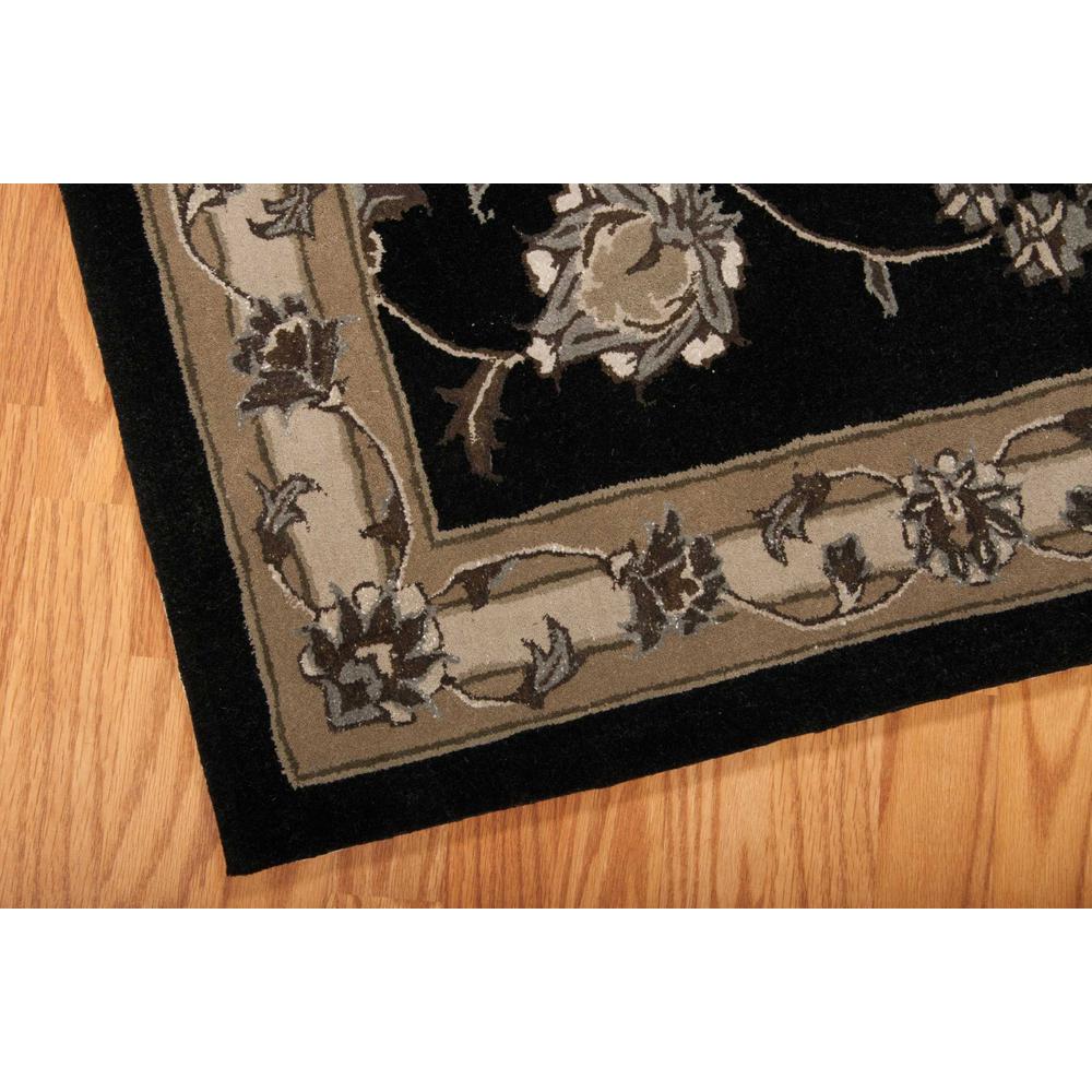 Serenade Area Rug, Black, 5'3" x 7'5". Picture 2