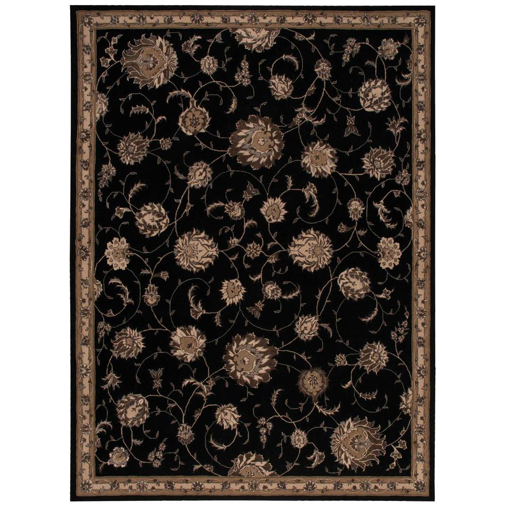 Serenade Area Rug, Black, 8' x  11'. Picture 1