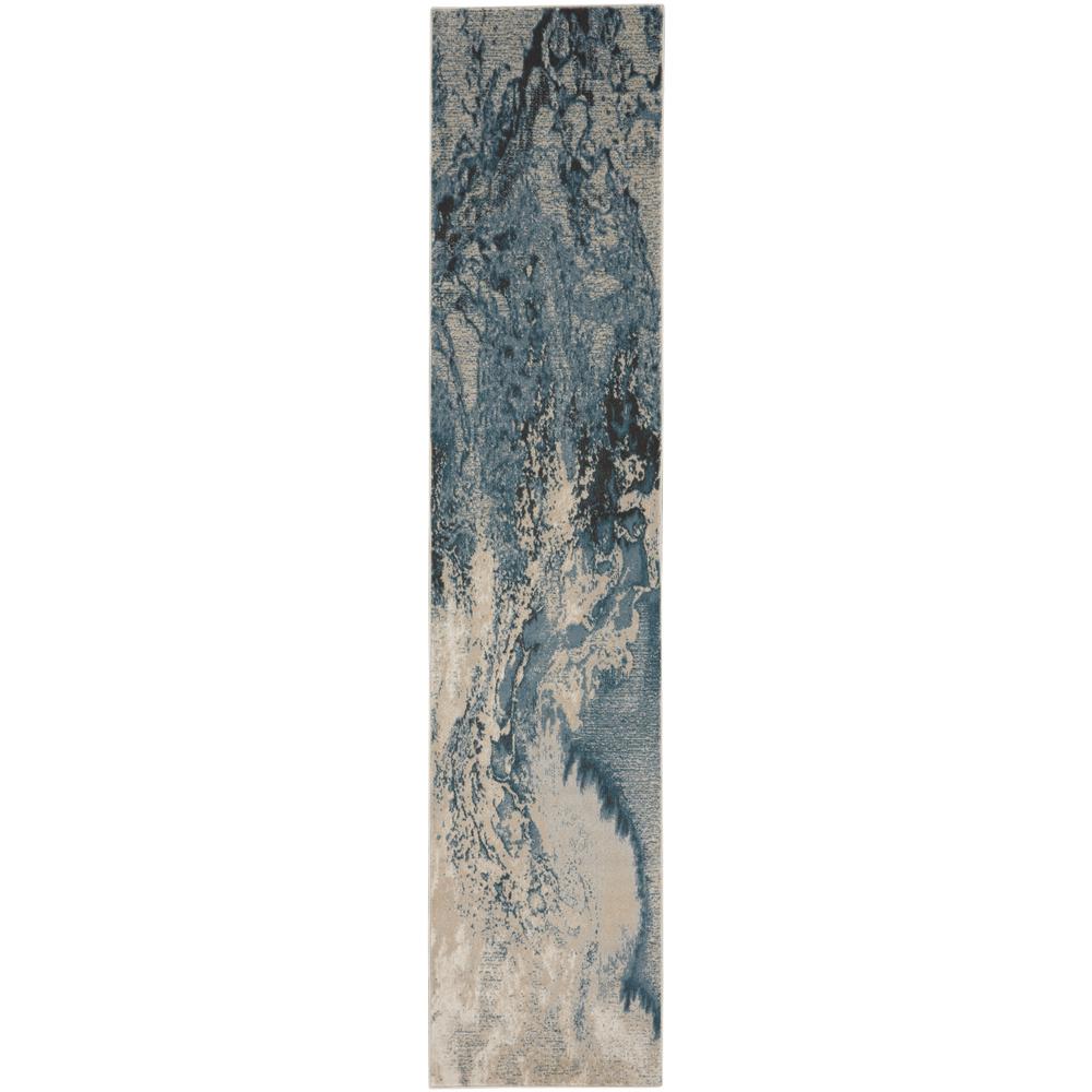Modern Runner Area Rug, 10' Runner. Picture 1