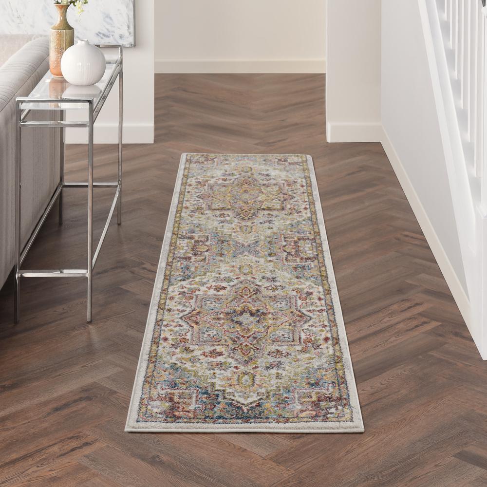 Bohemian Runner Area Rug, 8' Runner. Picture 2