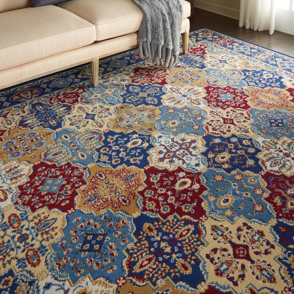 Bohemian Rectangle Area Rug, 9' x 12'. Picture 9