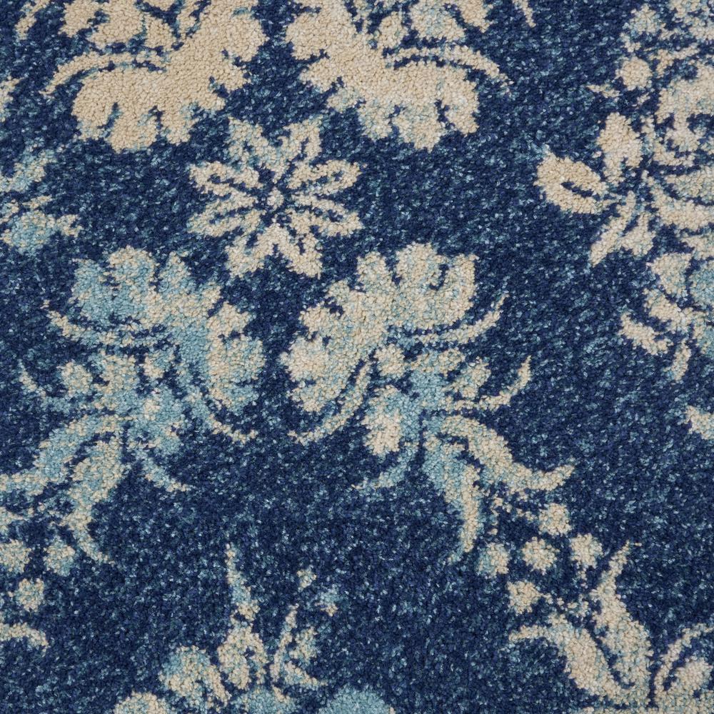 Tranquil Area Rug, Navy/Light Blue, 8' X 10'. Picture 6