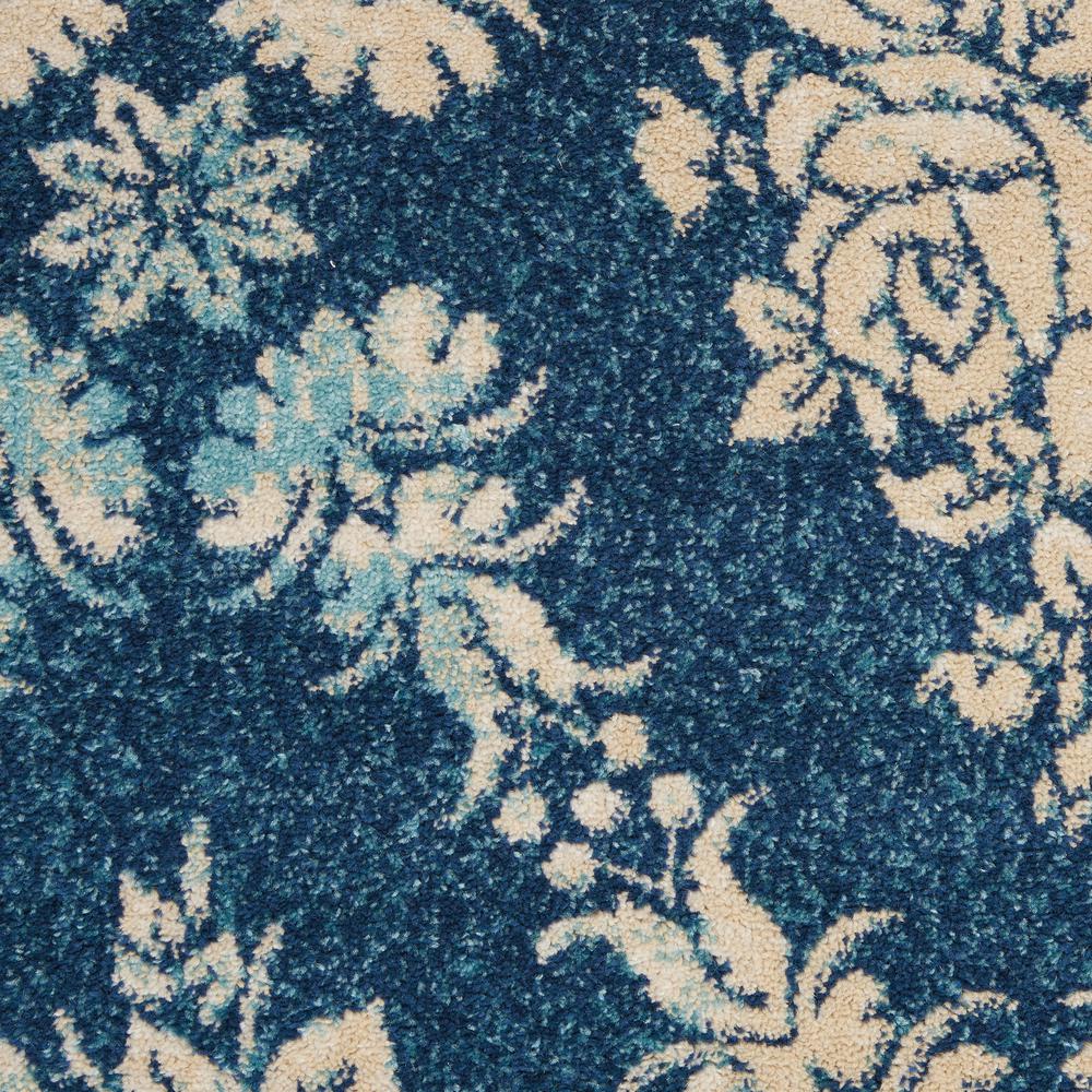 Tranquil Area Rug, Navy/Light Blue, 6' X 9'. Picture 6