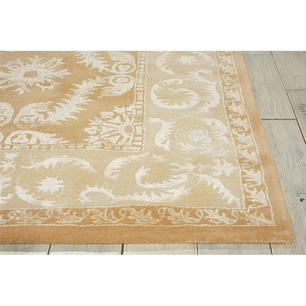 Nourison Symphony Gold Area Rug. Picture 3