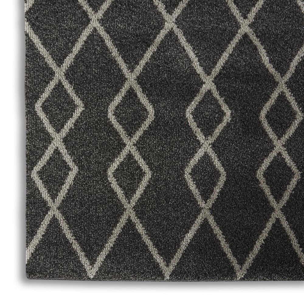 Nourison Home Geometric Shag Area Rug. Picture 6
