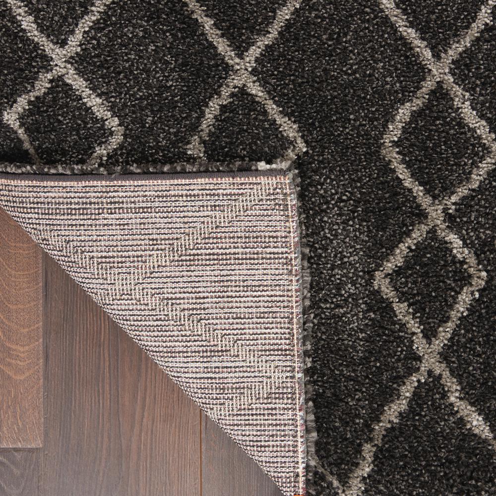 Nourison Home Geometric Shag Area Rug. Picture 4