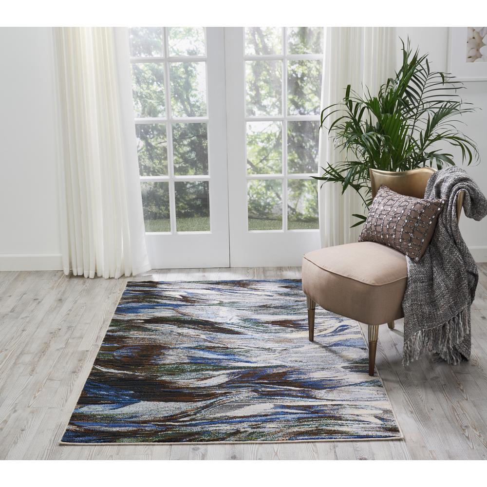 Modern Rectangle Area Rug, 4' x 6'. Picture 2