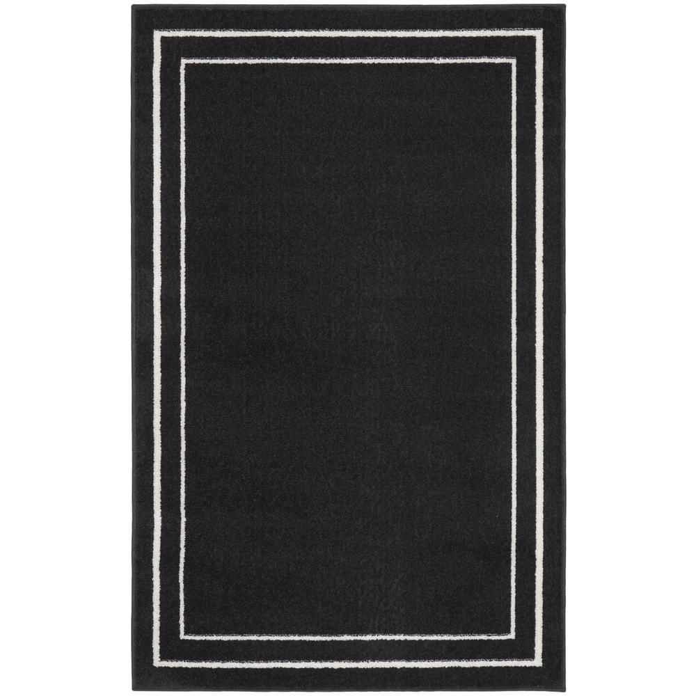 Contemporary Rectangle Area Rug, 3' x 5'. Picture 1