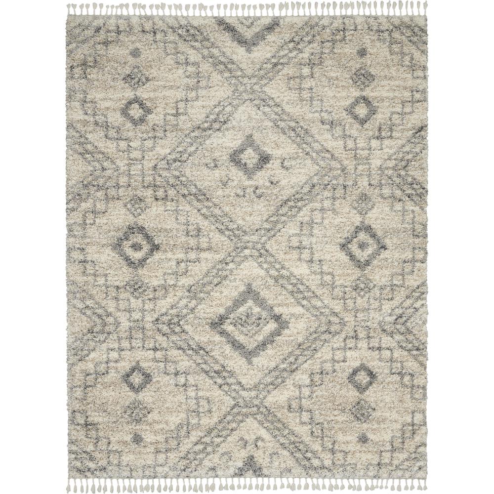Nourison Home Scandinavian Shag Area Rug. Picture 1