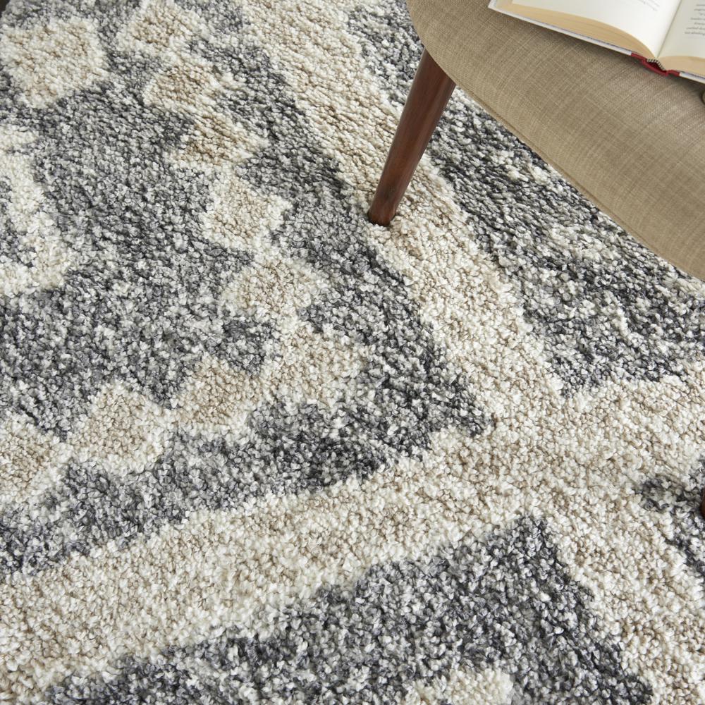 Nourison Home Scandinavian Shag Area Rug. Picture 8