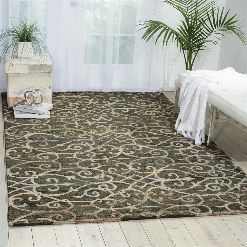Tahoe Modern Charcoal Area Rug. Picture 4