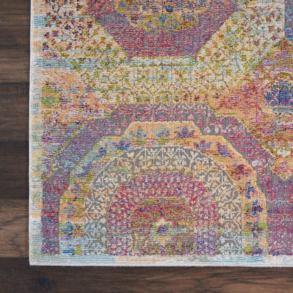 Bohemian Rectangle Area Rug, 4' x 6'. Picture 4