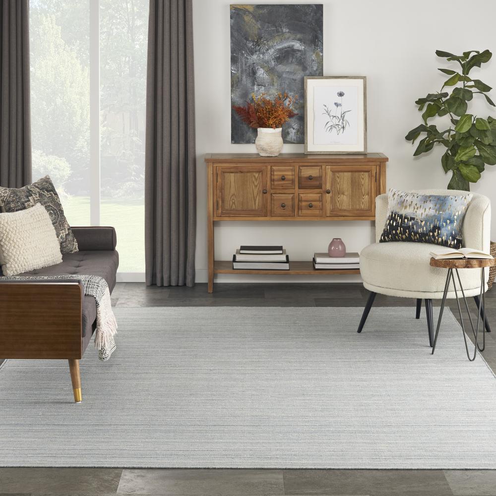 Nourison Interweave - Area Rug Light Blue - IWV01. Picture 9