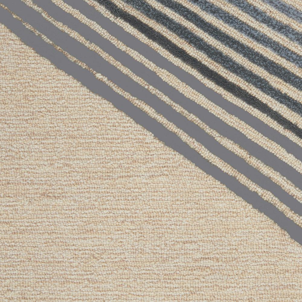 Symmetry Area Rug, Ivory/Grey, 7'9" X 9'9". Picture 6