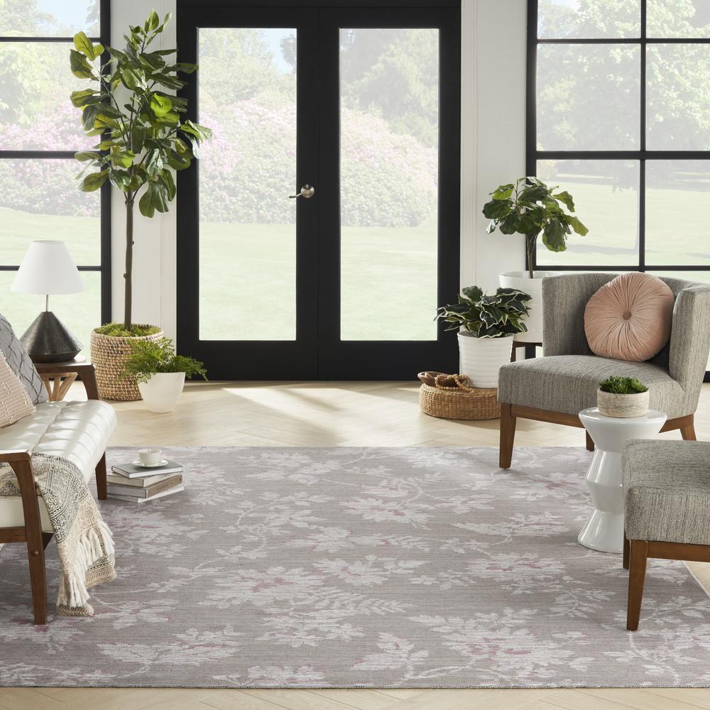 Waverly Washables Collection 7'10 x 9'10 Natural Area Rug. Picture 9