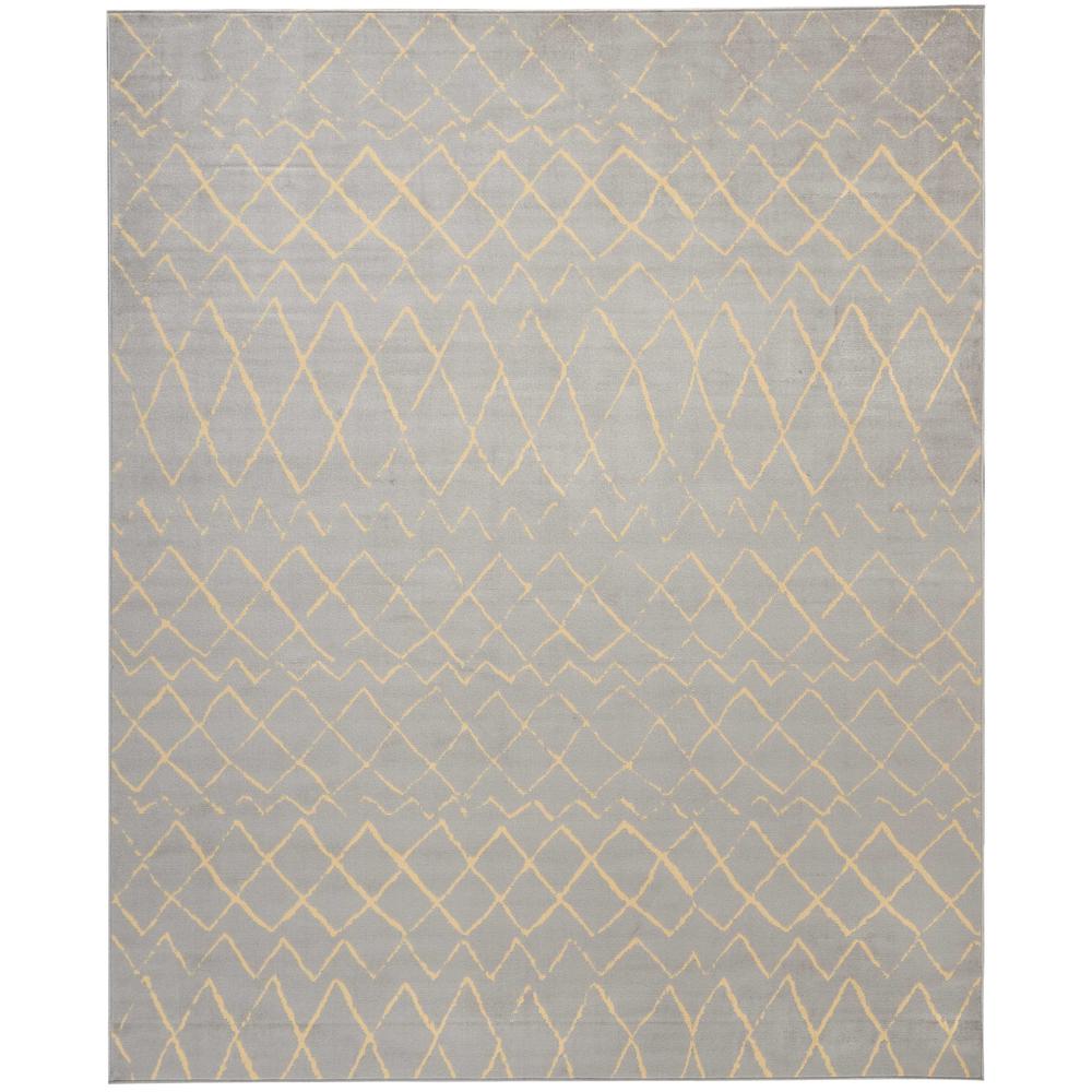 Grafix Area Rug, Grey, 7'10" x 9'10". Picture 1