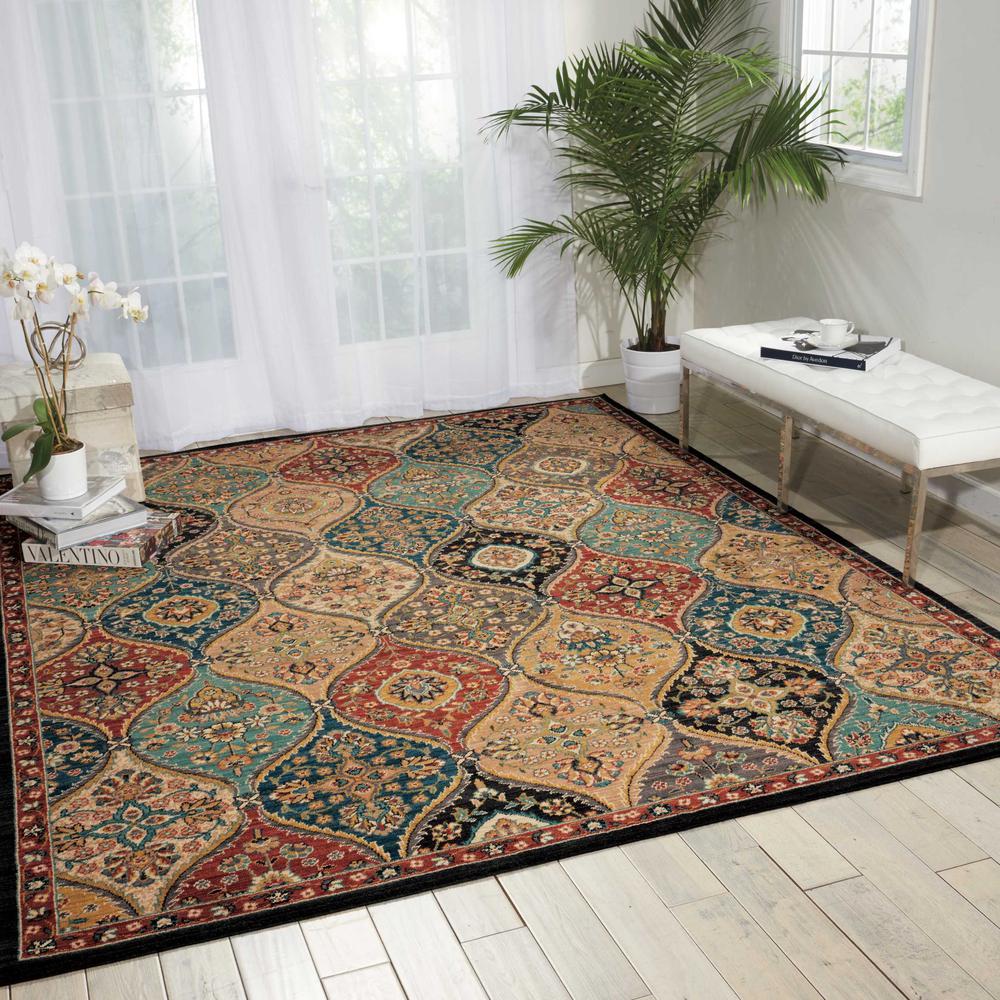 Nourison 2020 Area Rug, Multicolor, 6'6" x 9'5". Picture 2