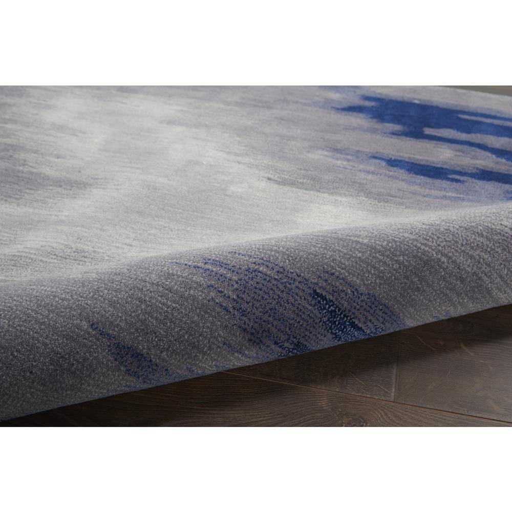 Symmetry Area Rug, Grey/Blue, 3'9" x 5'9". Picture 7