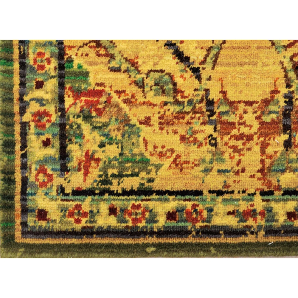 Timeless Olive Area Rug. Picture 2