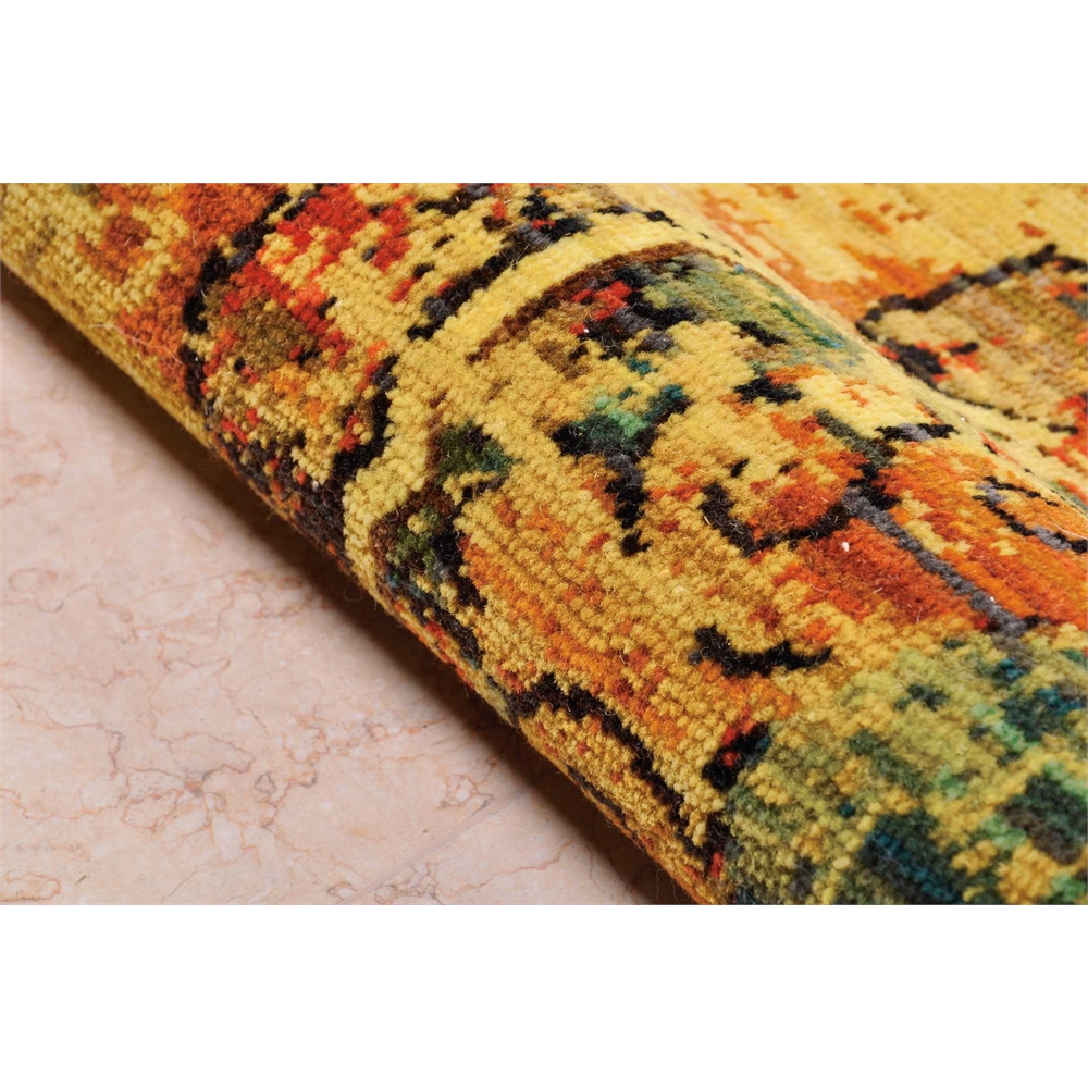 Timeless Olive Area Rug. Picture 5