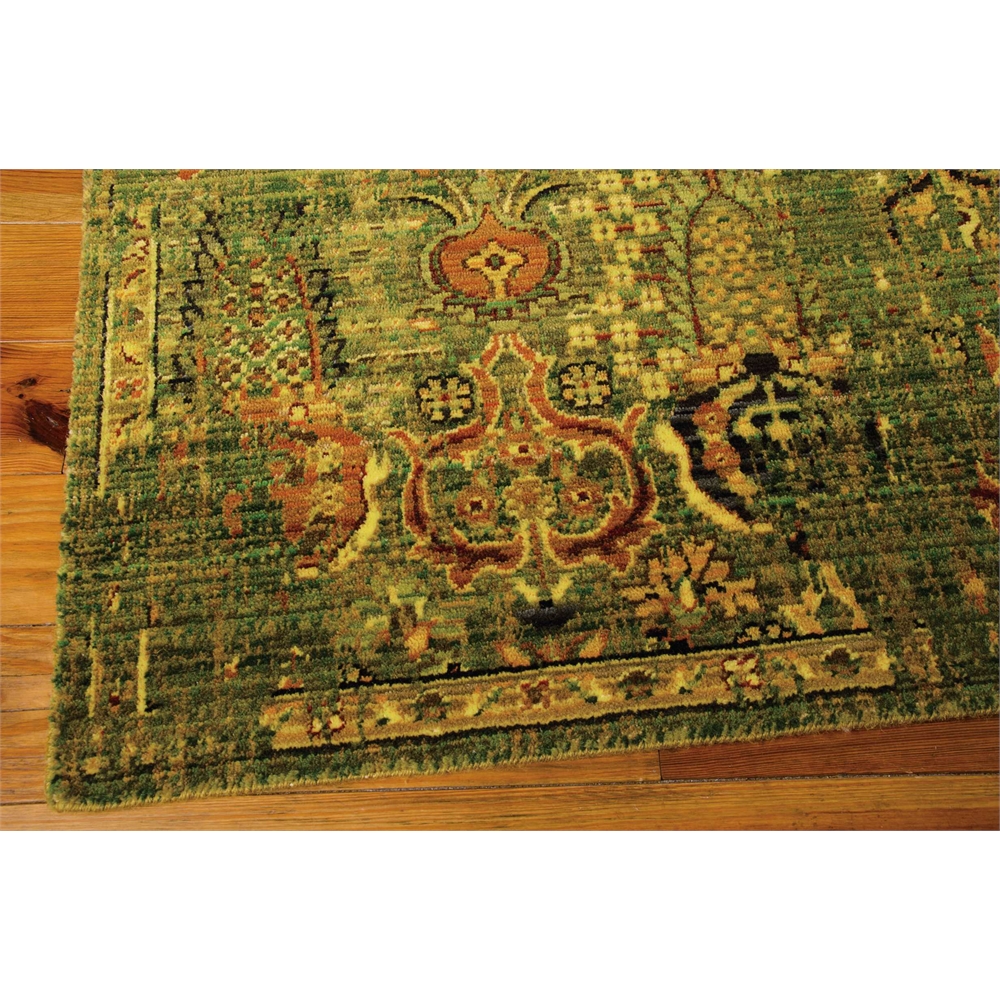 Timeless Green Gold Area Rug. Picture 2