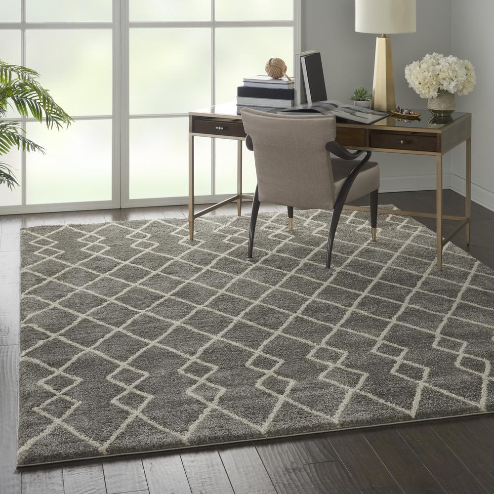 Shag Rectangle Area Rug, 8' x 10'. Picture 10