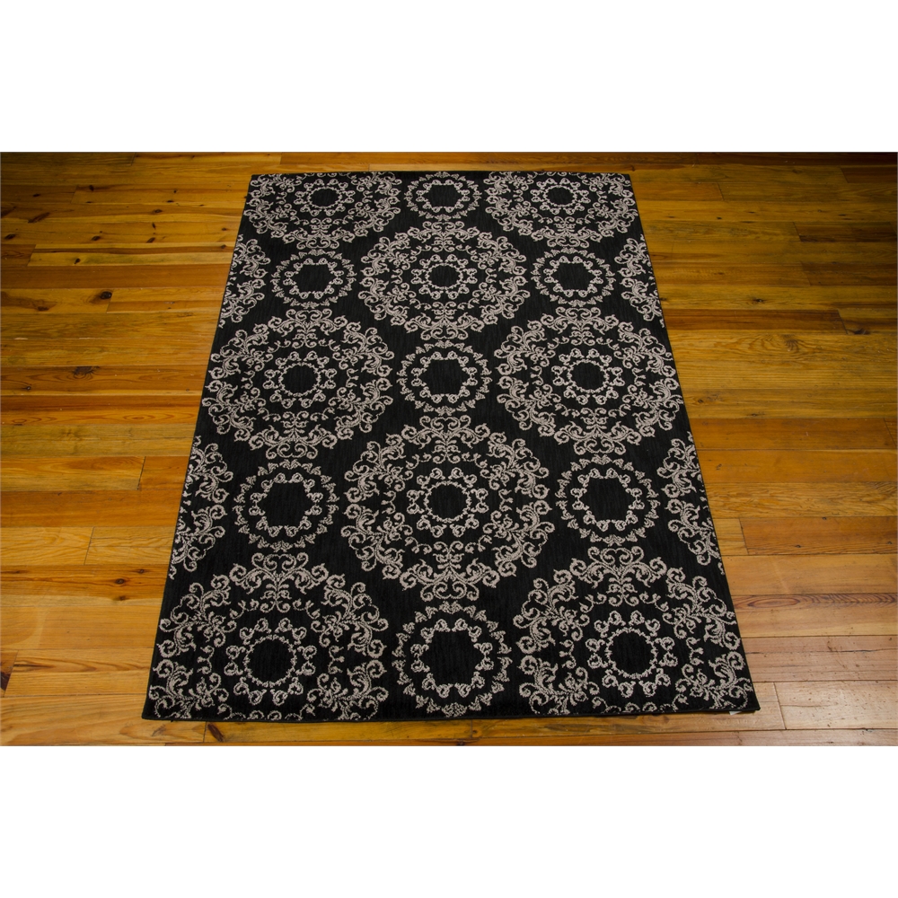 Tranquility Black Area Rug. Picture 2