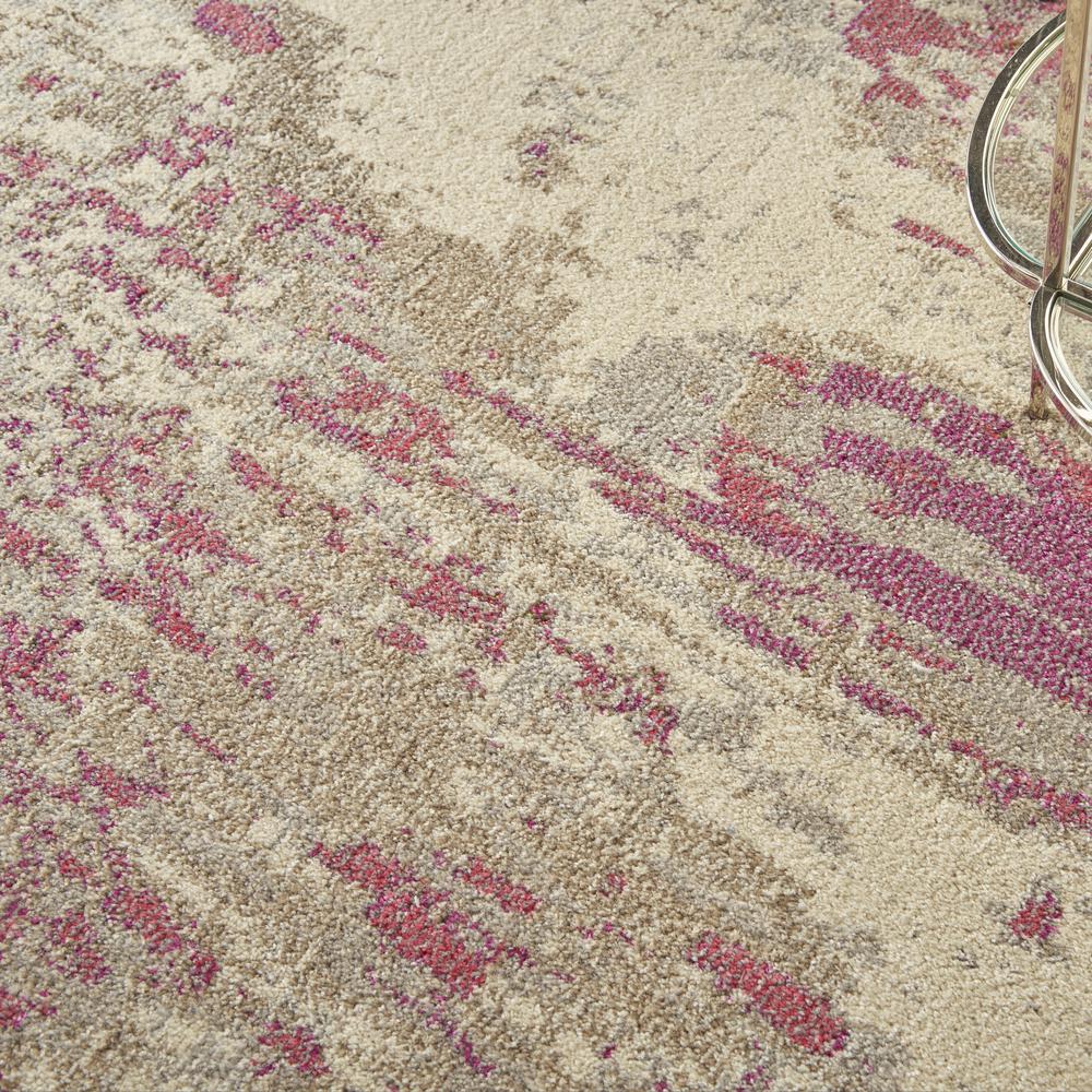 CES02 Celestial Ivory/Pink Area Rug- 6'7" x 9'7". Picture 8