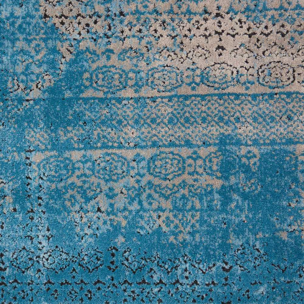 Karma Area Rug, Blue, 2'2" x 3'9". Picture 3